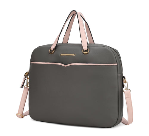 Load image into Gallery viewer, MKF Collection Rose Briefcase by Mia K
