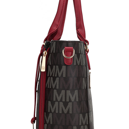 Load image into Gallery viewer, MKF Collection Siena M Signature Handbag by Mia K
