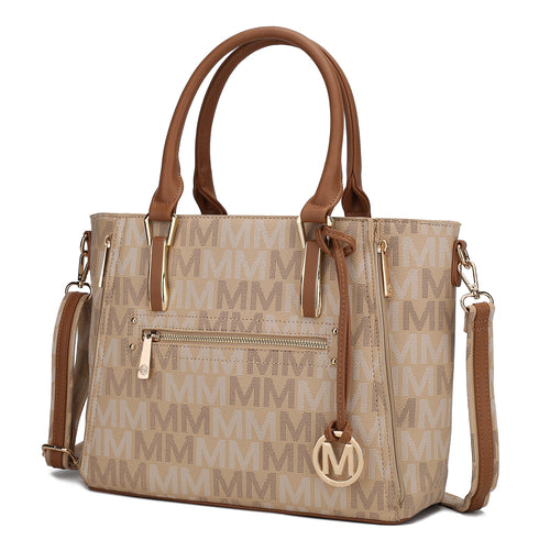 MKF Collection Siena M Signature Handbag by Mia K