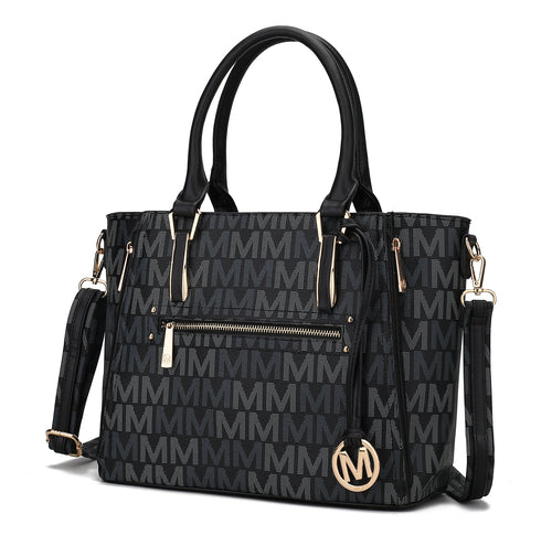 MKF Collection Siena M Signature Handbag by Mia K