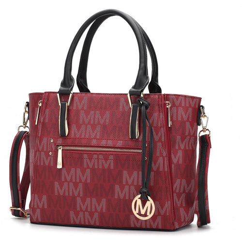 Load image into Gallery viewer, MKF Collection Siena M Signature Handbag by Mia K
