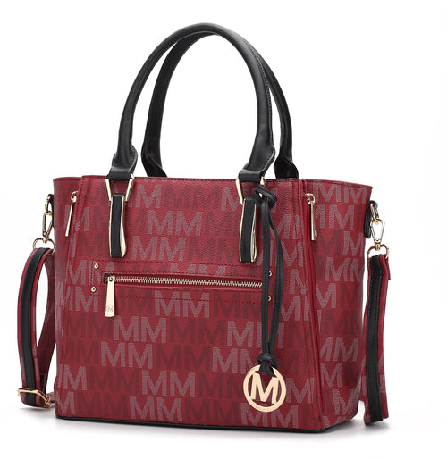 MKF Collection Siena M Signature Handbag by Mia K