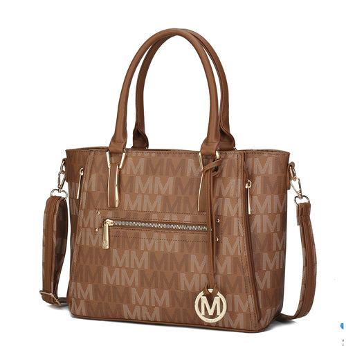 MKF Collection Siena M Signature Handbag by Mia K