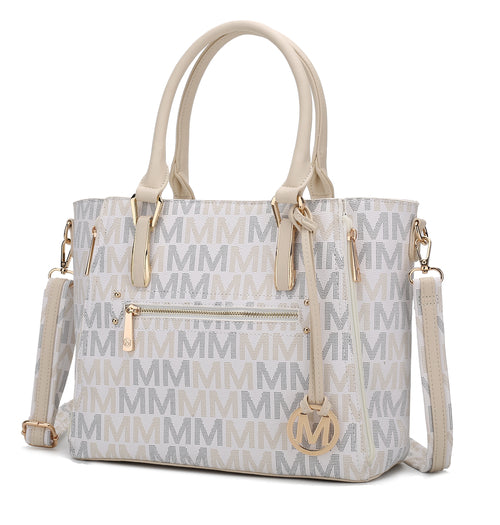 MKF Collection Siena M Signature Handbag by Mia K