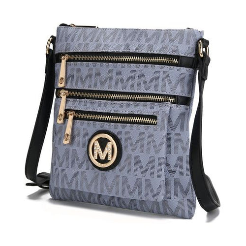 Load image into Gallery viewer, Beatrice M Signature Multi Compartments Crossbody Bag
