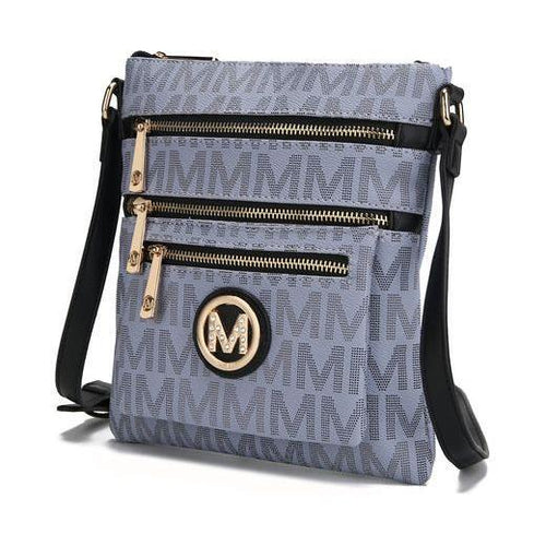 Load image into Gallery viewer, Beatrice M Signature Multi Compartments Crossbody
