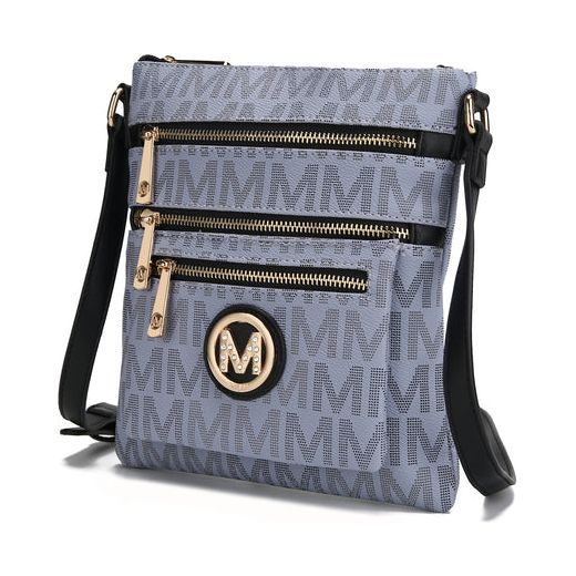 Beatrice M Signature Multi Compartments Crossbody Bag