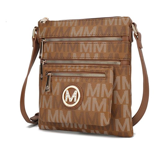 Load image into Gallery viewer, Beatrice M Signature Multi Compartments Crossbody Bag
