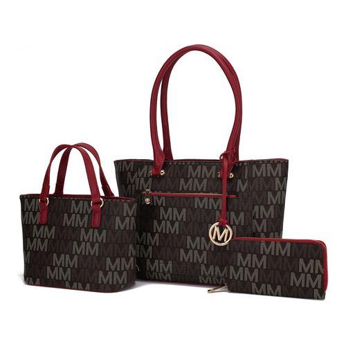 Lady II M Signature Tote & Wallet Set