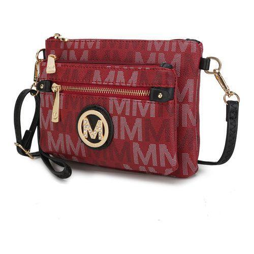 Camren M Signature Crossbody Handbag Vegan Leather Women
