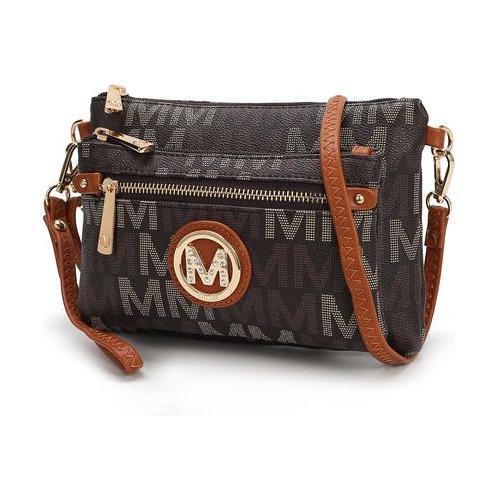 Load image into Gallery viewer, Camren M Signature Crossbody Handbag Vegan Leather Women
