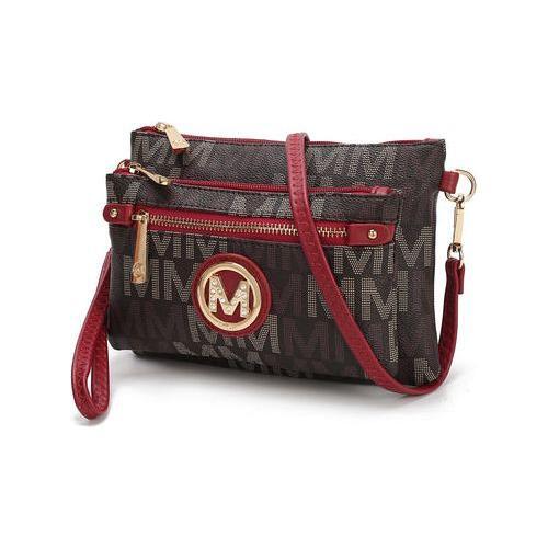 Load image into Gallery viewer, Camren M Signature Crossbody Handbag Vegan Leather Women
