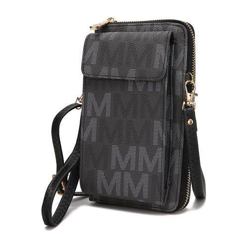 Load image into Gallery viewer, Cossetta Cell Phone Crossbody Wallet Handbag Vegan Leather Women
