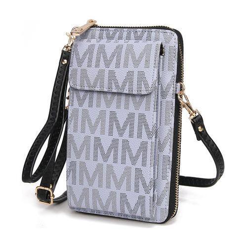 Load image into Gallery viewer, Cossetta Cell Phone Crossbody Wallet Handbag Vegan Leather Women
