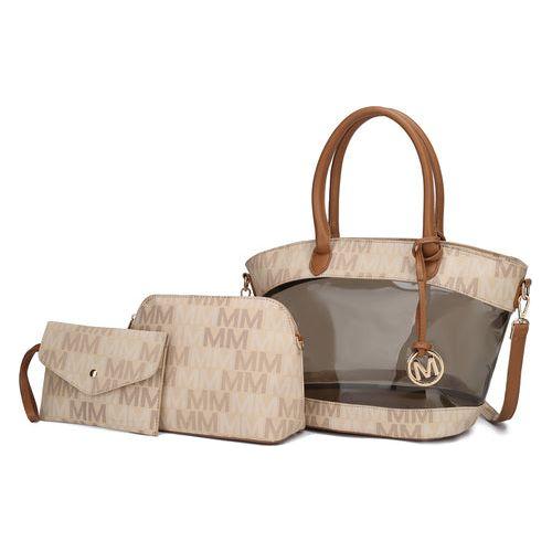 Load image into Gallery viewer, Hattie 3-in-1 Tote Bag M Signature - A Stylish Essential
