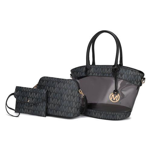 Load image into Gallery viewer, Hattie 3-in-1 Tote Bag M Signature - A Stylish Essential
