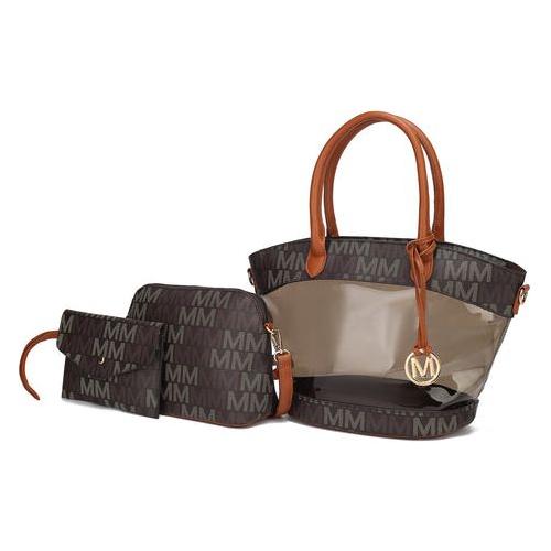 Load image into Gallery viewer, Hattie 3-in-1 Tote Bag M Signature - A Stylish Essential
