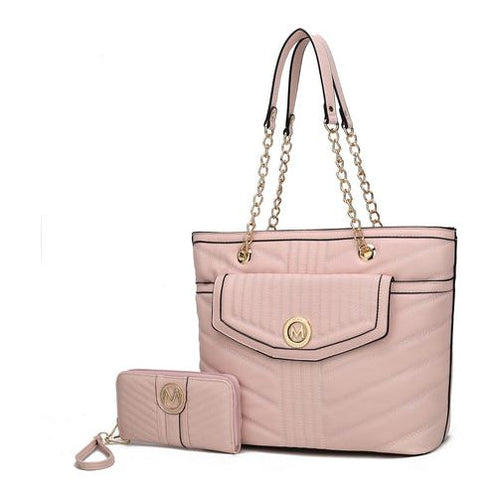 Load image into Gallery viewer, Chiari Luxurious Tote Bag with Wallet
