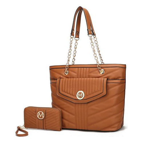 Load image into Gallery viewer, Chiari Luxurious Tote Bag with Wallet
