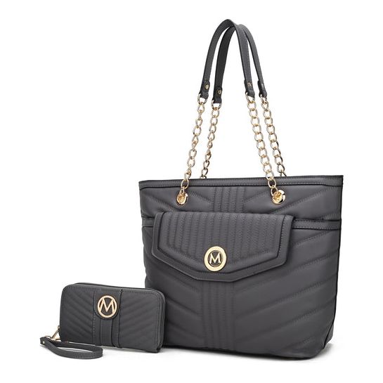 Chiari Luxurious Tote Bag with Wallet