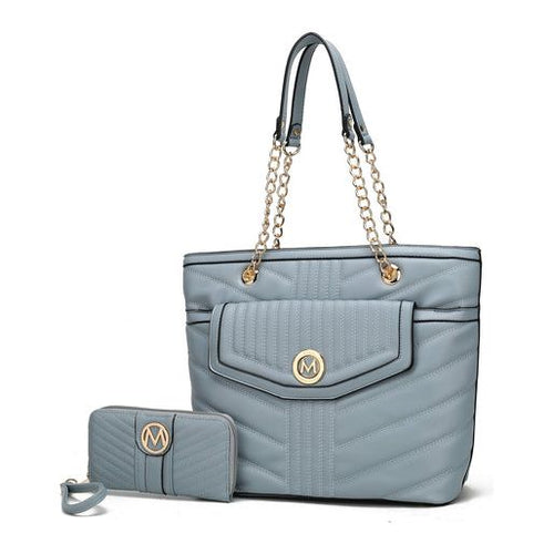 Load image into Gallery viewer, Chiari Luxurious Tote Bag with Wallet
