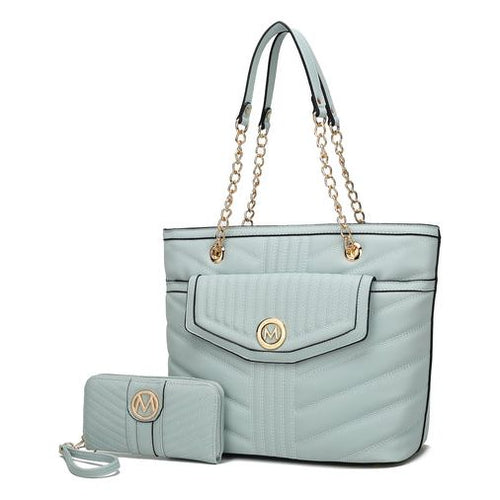 Load image into Gallery viewer, Chiari Luxurious Tote Bag with Wallet
