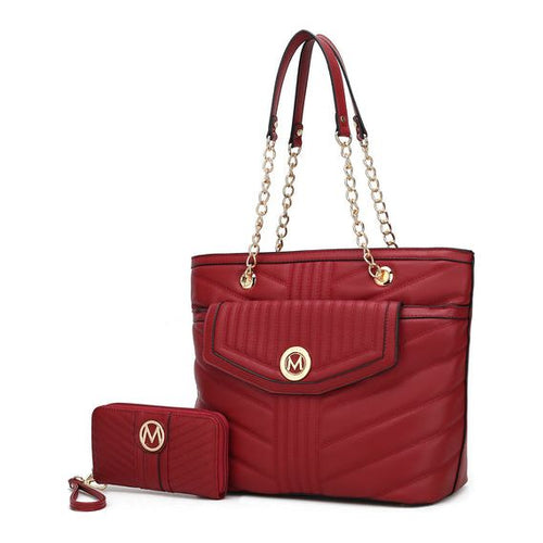 Load image into Gallery viewer, Chiari Luxurious Tote Bag with Wallet
