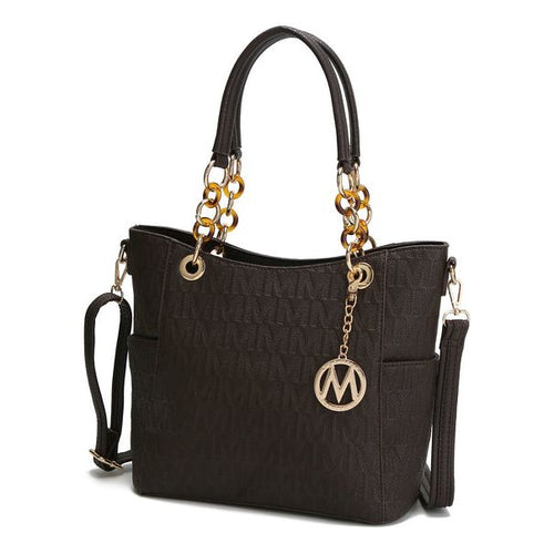 Load image into Gallery viewer, MKF Collection Rylee Tote Handbag Vegan Leather by Mia K
