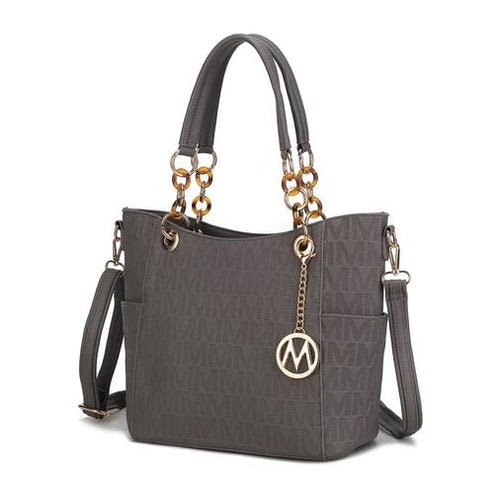 Load image into Gallery viewer, MKF Collection Rylee Tote Handbag Vegan Leather by Mia K
