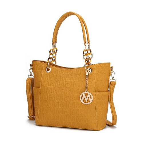 Load image into Gallery viewer, MKF Collection Rylee Tote Handbag Vegan Leather by Mia K
