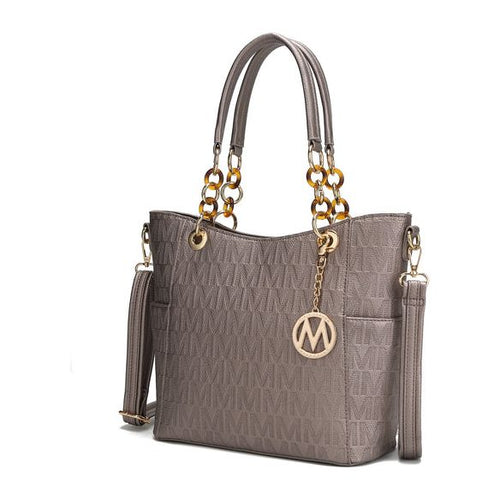 Load image into Gallery viewer, MKF Collection Rylee Tote Handbag Vegan Leather by Mia K
