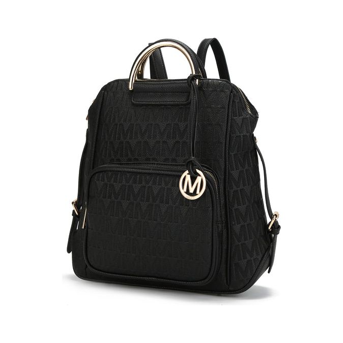 MKF Collection Torra Milan Signature Trendy Backpack By Mia k