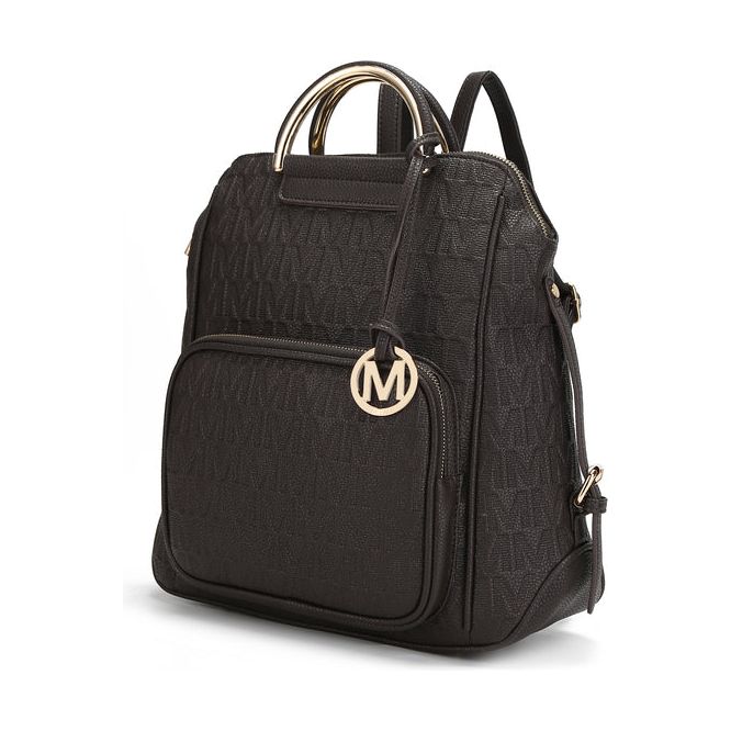 MKF Collection Torra Milan Signature Trendy Backpack By Mia k