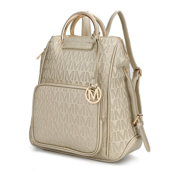 MKF Collection Torra Milan Signature Trendy Backpack By Mia k