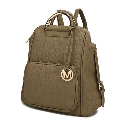 MKF Collection Torra Milan Signature Trendy Backpack By Mia k