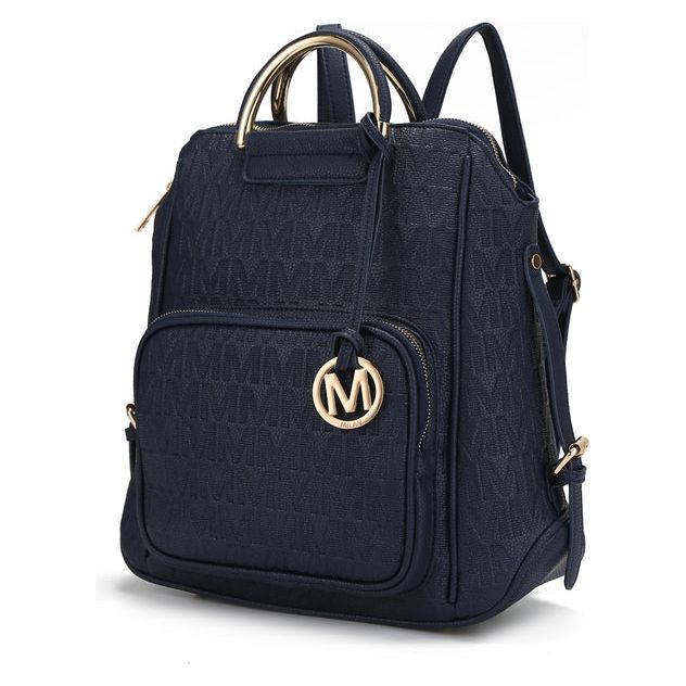 MKF Collection Torra Milan Signature Trendy Backpack By Mia k