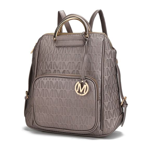 MKF Collection Torra Milan Signature Trendy Backpack By Mia k