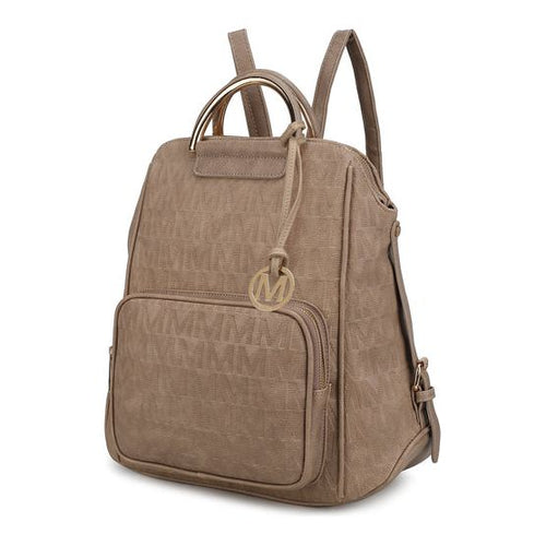 Load image into Gallery viewer, MKF Collection Torra Milan Signature Trendy Backpack By Mia k
