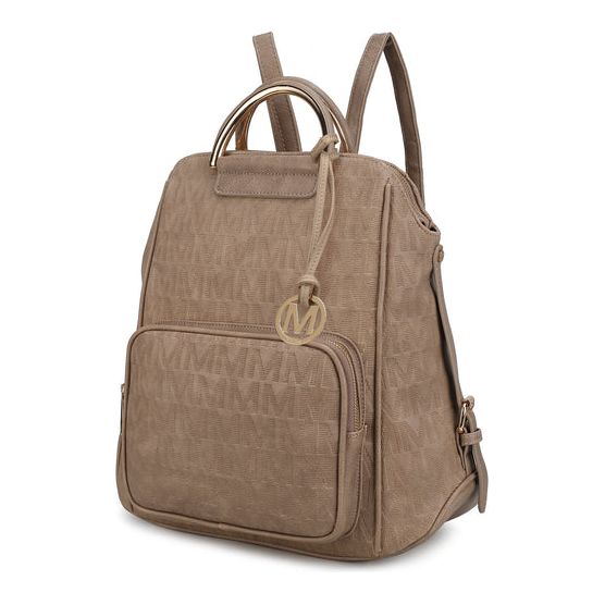 MKF Collection Torra Milan Signature Trendy Backpack By Mia k