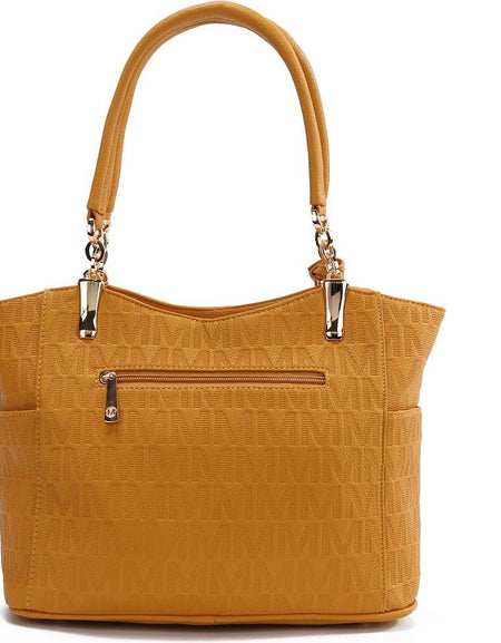 MKF Collection Malika M Signature Satchel Bag by Mia K