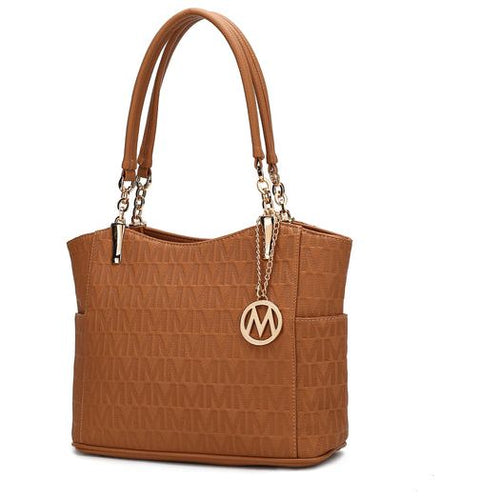 Load image into Gallery viewer, MKF Collection Malika M Signature Satchel Bag by Mia K
