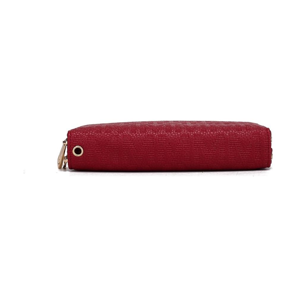 Lisbette Embossed M Signature Wallet - A Touch of Elegance