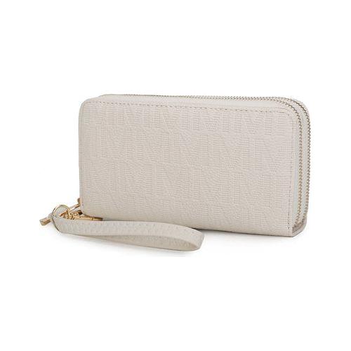 Lisbette Embossed M Signature Wallet - A Touch of Elegance