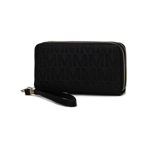 Load image into Gallery viewer, Lisbette Embossed M Signature Wallet - A Touch of Elegance
