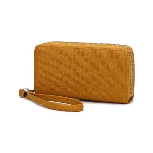 Lisbette Embossed M Signature Wallet - A Touch of Elegance