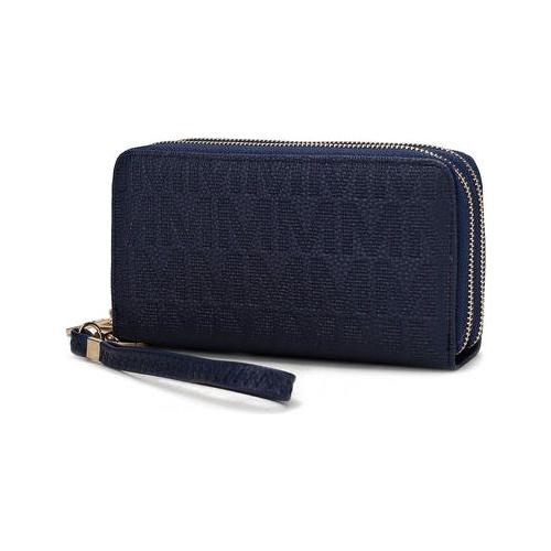 Lisbette Embossed M Signature Wallet - A Touch of Elegance