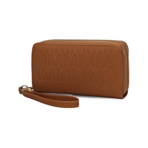 Lisbette Embossed M Signature Wallet - A Touch of Elegance