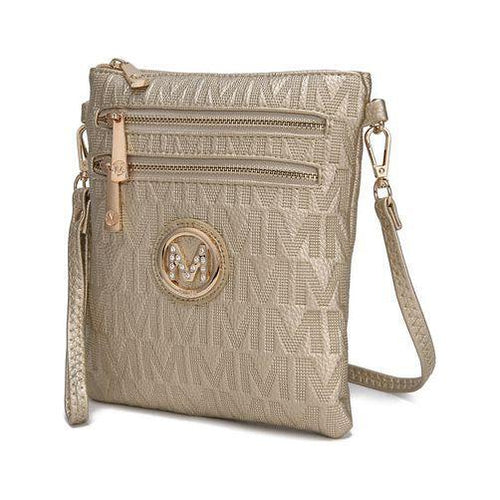 Load image into Gallery viewer, MKF Collection Andrea Milan M Signature Crossbody Bag by Mia K
