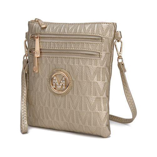 MKF Collection Andrea Milan M Signature Crossbody Bag by Mia K