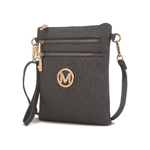 MKF Collection Andrea Milan M Signature Crossbody Bag by Mia K